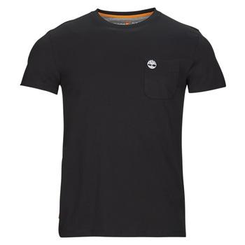 Timberland  Tričká s krátkym rukávom SS Dunstan River Pocket Tee Slim  Čierna