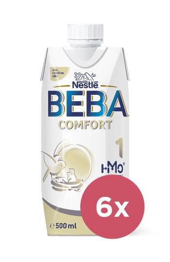 6x BEBA COMFORT 1 HM-O Tekutá 500ml - Počiatočné dojčenské mlieko