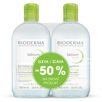 BIODERMA Sébium Micelárna voda Výhodné balenie 1+1 500 ml