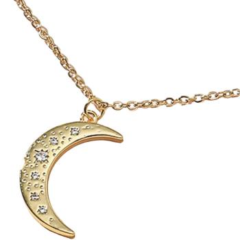 Náhrdelník Zircon Moon Zlatá KP23368