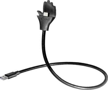 Maxtrack #####USB-Kabel USB 2.0 #####USB-A Stecker, #####Apple Lightning Stecker  50.00 cm čierna