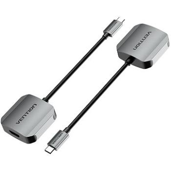 Vention USB-C to HDMI Converter 0,15 m Gray Aluminum Alloy Type (TDEHB)