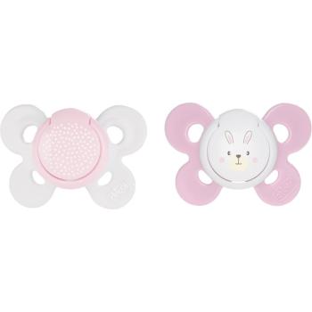 Chicco Physio Comfort 0-6m cumlík Girl-Dots/Rabbit 2 ks