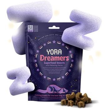 Yora Dog maškrty z hmyzu Dreamers upokojujúce 100 g (RD-YDD)