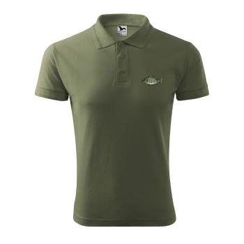 Bontis Polokošeľa s výšivkou Kapor - Khaki | XXL