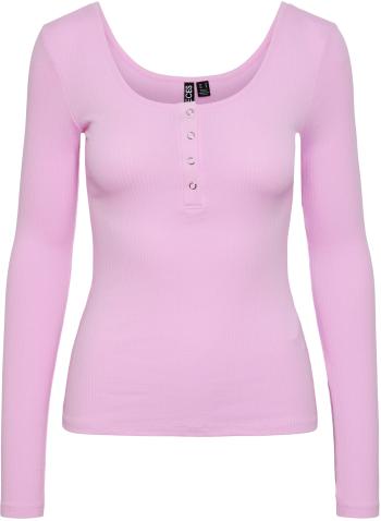 Pieces Dámske tričko PCKITTE Slim Fit 17101437 Pastel Lavender M