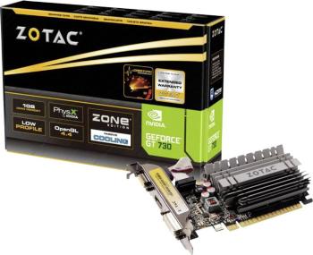 Zotac grafická karta Nvidia GeForce GT730 Zone Edition 2 GB DDR3-RAM PCIe x16 HDMI ™, DVI, VGA