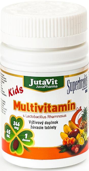 Jutavit Kids Multivitamín s Lactobacillus Rhamnosus žuvacie tablety 45 ks