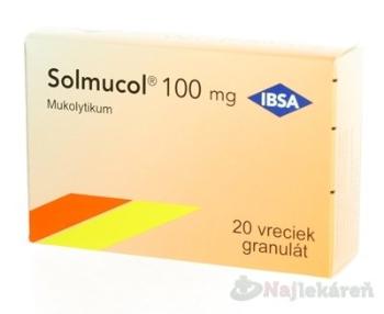 Solmucol na vykašliavanie 20 x 100 mg