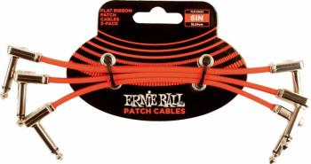 Ernie Ball Flat Ribbon Patch Cable 15 cm Zalomený - Zalomený Patch kábel