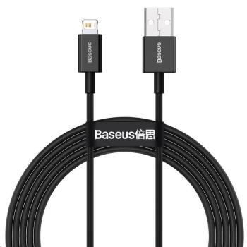 Baseus Superior Series rýchlonabíjací kábel USB/Lightning 2.4A 2m čierna