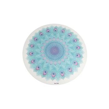 Sharp Shape Round yoga mat Peacock (2496651203996)