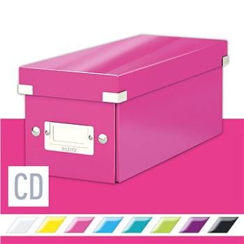 Leitz WOW Click & Store CD 14,3 x 13,6 x 35,2 cm, ružová (60410023)
