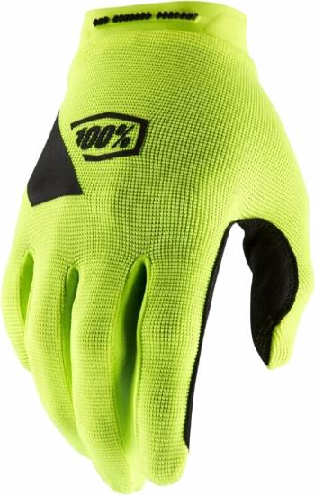 100% Ridecamp Womens Gloves Fluo Yellow/Black S Cyklistické rukavice