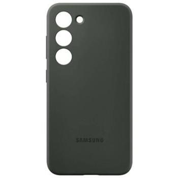 Samsung Galaxy S23 Silikónový zadný kryt Green (EF-PS911TGEGWW)