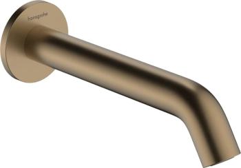 Vaňový výtok Hansgrohe Tecturis S kartáčovaný bronz 73411140