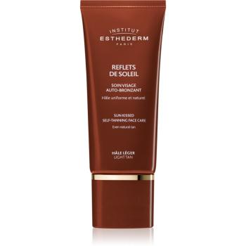 Institut Esthederm Sun Sheen Sun Kissed Self-Tanning Face Care samoopaľovací krém na tvár odtieň Light Tan 50 ml