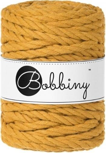 Bobbiny 3PLY Macrame Rope 9 mm 30 m Mustard Špagát