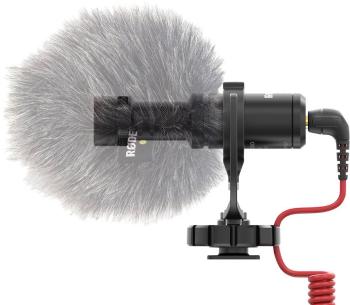 RODE Microphones VIDEO MICRO  kamerový mikrofón Druh prenosu:káblový vr. kábla, vr. ochrany proti vetru, montáž pätky bl