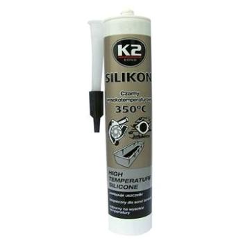 K2 SILICONE BLACK 300 g - silikón na utesnenie časti motora pri montáži (5906534941411)
