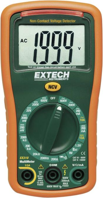 Extech EX310 ručný multimeter  digitálne/y  CAT III 600 V Displej (counts): 2000
