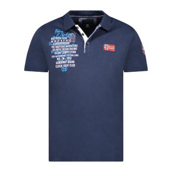 Geographical Norway  SY1309HGN-Navy  Polokošele s krátkym rukávom Námornícka modrá