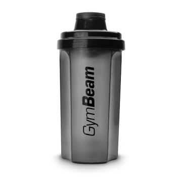 GymBeam Šejker čierny Transparent Black 700 ml - 700 ml