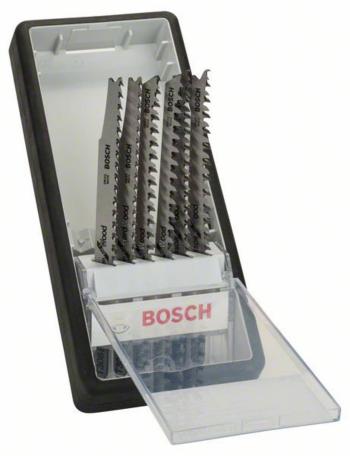 Bosch Accessories 2607010572 6-piece Robust Line jigsaw blade set Wood Expert T-shank T 308 B; T 308 BF; T 301 BCP; T 23