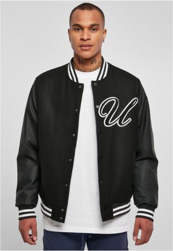 Urban Classics Big U College Jacket black - XXL