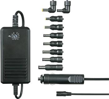 VOLTCRAFT SMP-125 USB napájecí adaptér k notebooku 125 W 15 V/DC, 16 V/DC, 17 V/DC, 18 V/DC, 18.5 V/DC, 19 V/DC, 19.5 V/