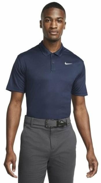 Nike Dri-Fit Victory Mens Golf Polo Obsidian/White XL