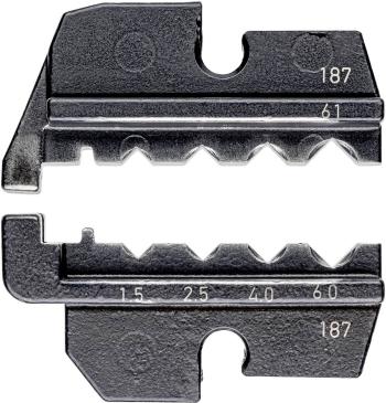 Knipex  97 49 61 krimpovacie nástavec krútené kontakty Harting 1.5 do 6 mm²   Vhodné pre značku Knipex 97 43 200, 97 43
