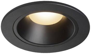 SLV NUMINOS S 1003772 LED vstavané svetlo čierna 8.5 W teplá biela je možné namontovať na strop