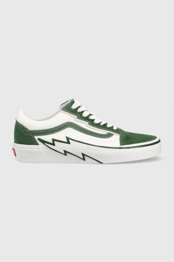 Tenisky Vans Old Skool Bolt pánske, zelená farba, VN0009Q5BGN1