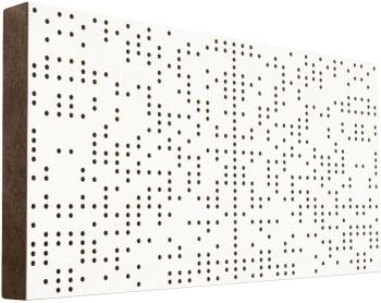 Mega Acoustic FiberPRO120 Binary Diffuser White/Brown Absorpčný drevený panel