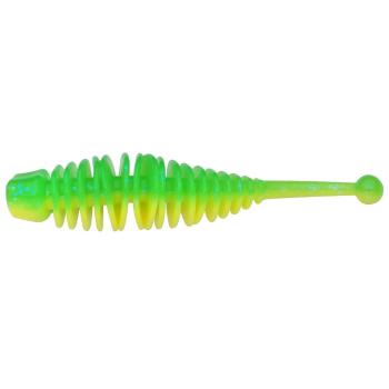 Berkley gumová nástraha powerbait power naiad spring green sunshine yellow - 5 cm 10 ks