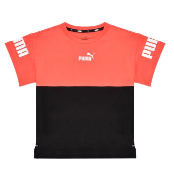 Puma  PUMA POWER COLORBLOCK TEE  Tričká s krátkym rukávom Viacfarebná