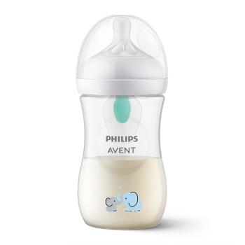 Philips AVENT Fľaša Natural Response s ventilom AirFree 260 ml, 1m+ slon