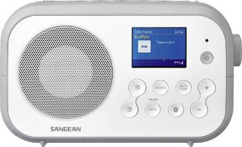 Sangean Traveller-420 (DPR-42 W/G) prenosné rádio DAB+, FM Bluetooth   biela, sivá