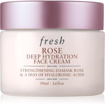 fresh Rose Deep Hydration Face Cream hydratačný krém na tvár s kyselinou hyalurónovou 50 ml