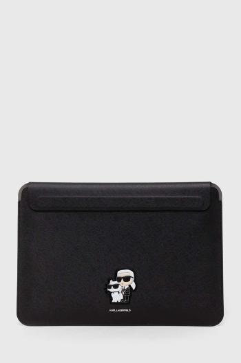 Obal na notebook Karl Lagerfeld Sleeve 16" čierna farba