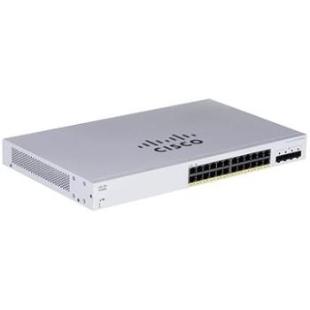 CISCO CBS220 Smart 24-port GE, PoE, 4× 1 G SFP (CBS220-24P-4G-EU)