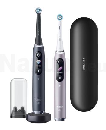 Oral-B iO Series 9N Duo Black+Rose elektrická kefka 2 ks - 100 dní na vrátenie peňazí