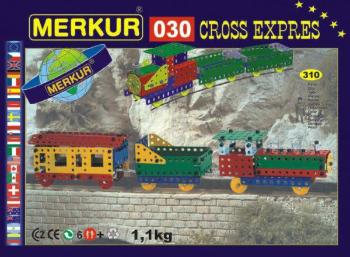 MERKUR Cross expres 030 Stavebnica 10 modelov 310ks v krabici 36x27x3cm