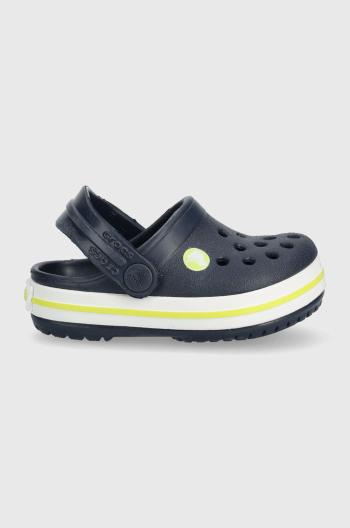 Detské šľapky Crocs Crocband Clog tmavomodrá farba