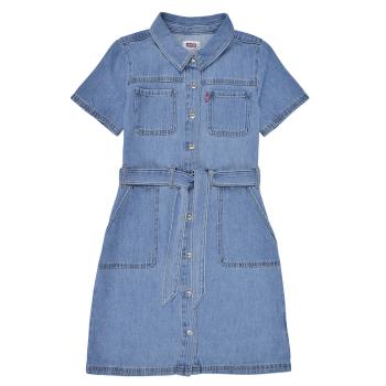 Levis  ORGANIC UTILITY DRESS  Módne overaly Modrá