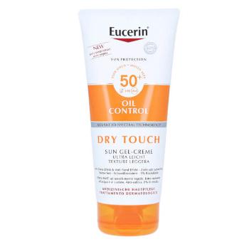 Eucerin Krémový gél na opaľovanie Dry Touch Oil Control SPF 50+ (Sun Gel-Creme) 200 ml