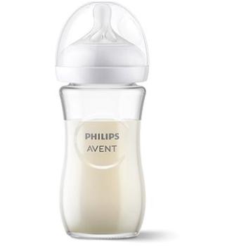 Philips AVENT Natural Response sklenená 240 ml, 1 m+ (8710103990772)