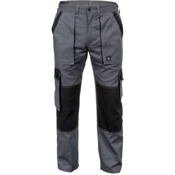Cerva Pánske pracovné nohavice MAX SUMMER - Antracit / čierna | 60