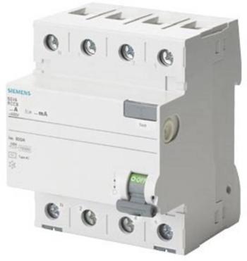 Siemens 5SV46470KL 5SV4647-0KL prúdový chránič      80 A 0.3 A 400 V